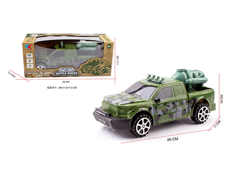 1:16 Friction F150 Simulated Ford Raptor Pickup Military Vehicle
