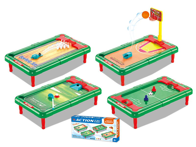 4 In 1 Tabletop Games