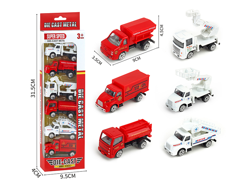 Slide Alloy City Truck