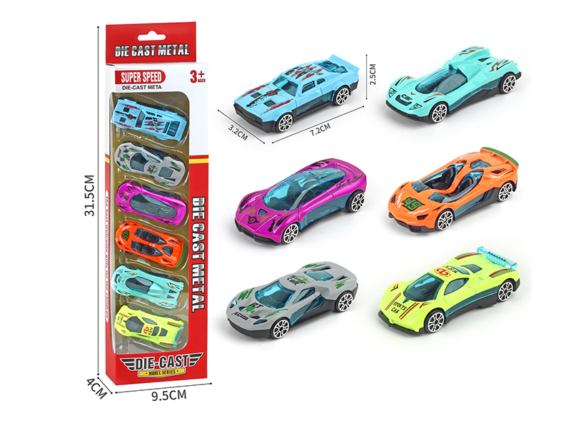 Slide Alloy Sports Cars