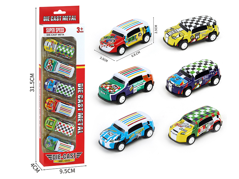 Pull Back Iron Off-Road Vehicle