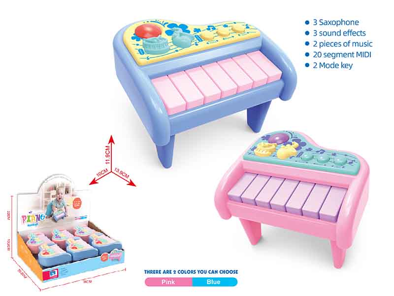 Piano(Lights & Music)6PCS