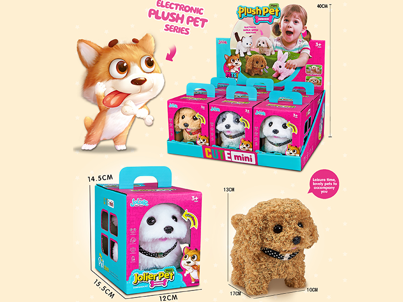 Electric Plush Dog 6pcs