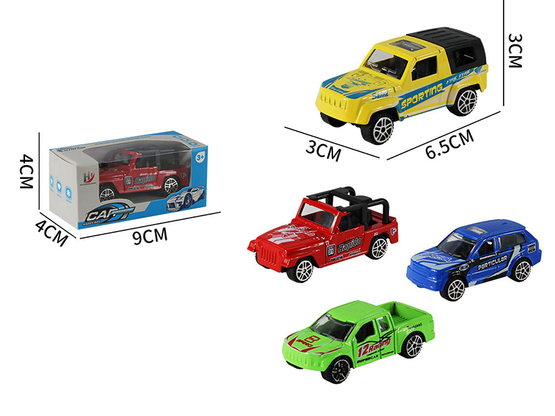 1:64 Slide Alloy Racing Car