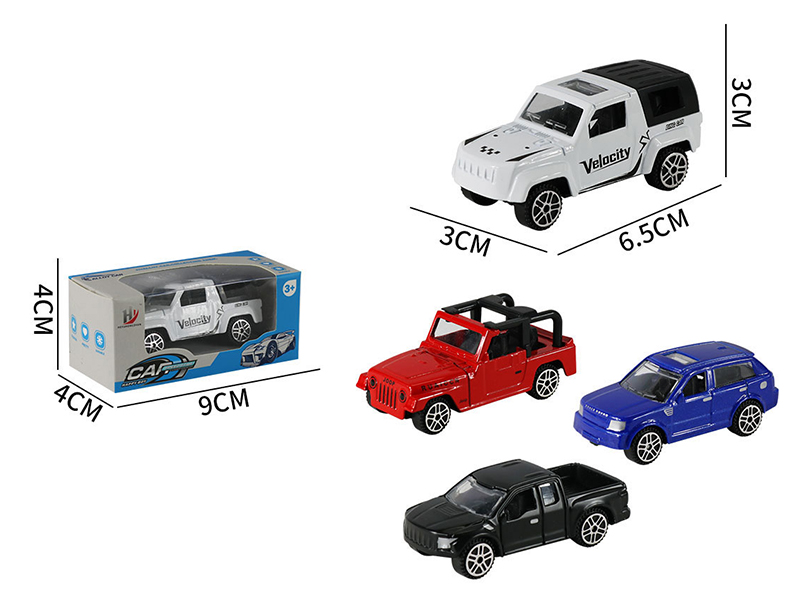 1:64 Slide Alloy Simulation Car