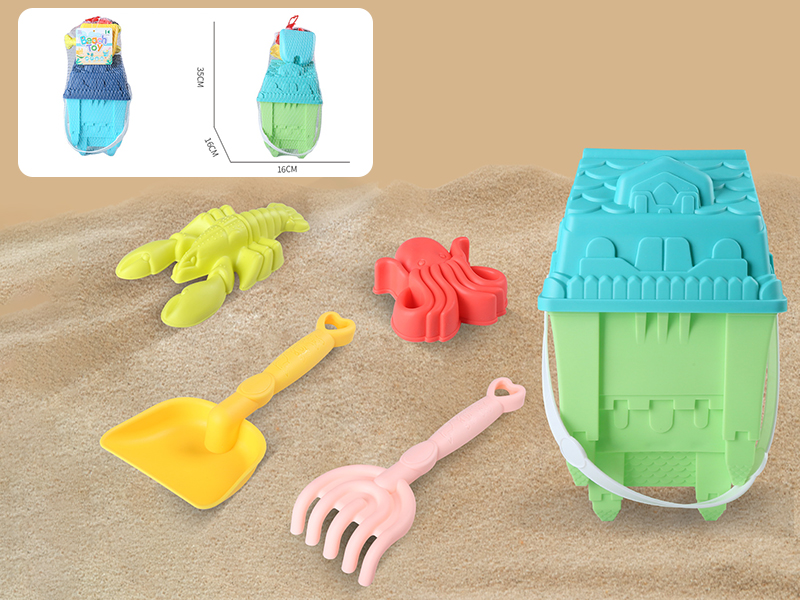 Sand Bucket Set(6PCS)