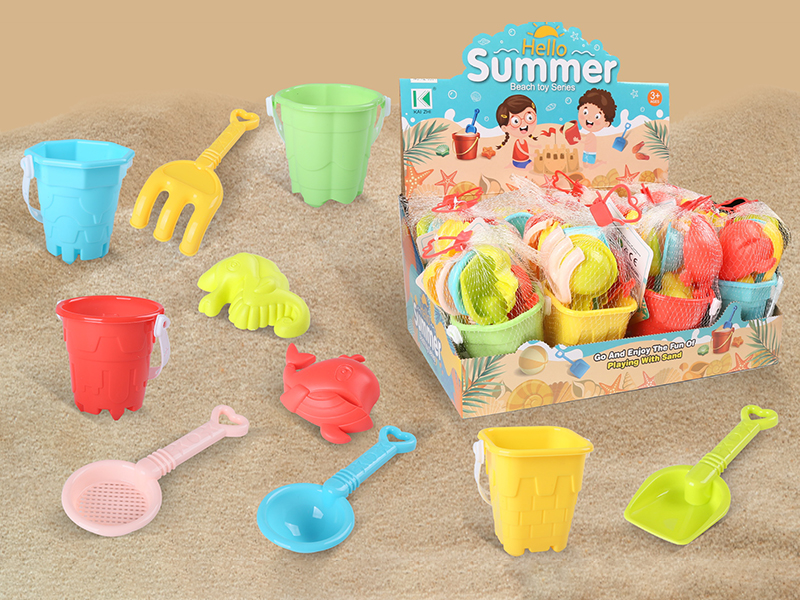 Sand Bucket Set 7PCS(12PCS/Display Box)