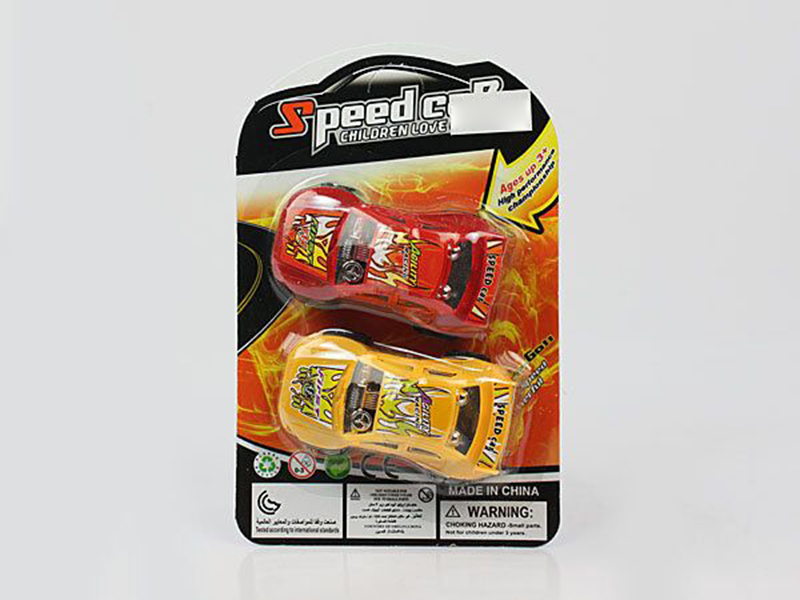 Pull Back Racing Cars 2PCS