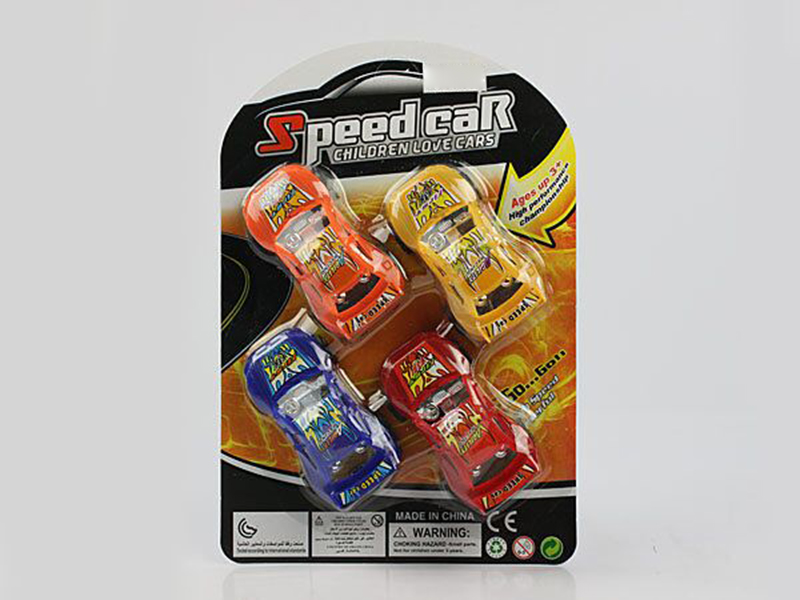 Pull Back Racing Cars 4PCS