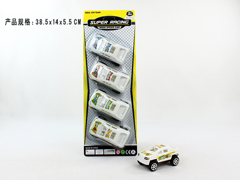 Pull Back Racing Cars 4PCS