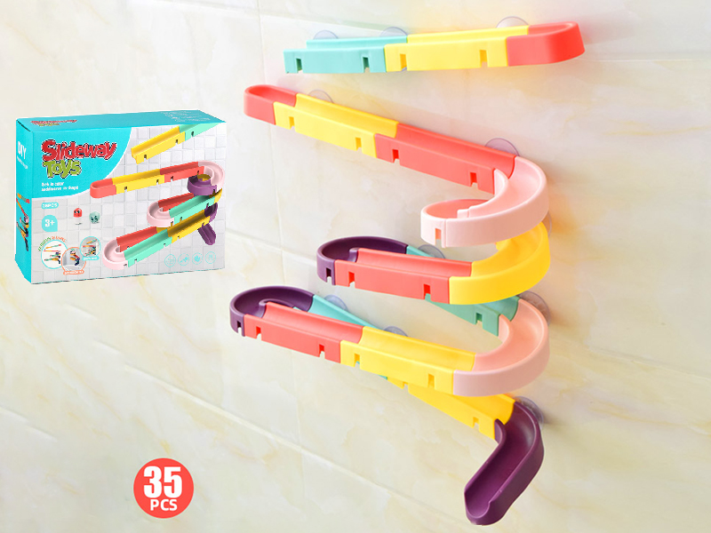 Slideway Bathroom Water Toys 35pcs