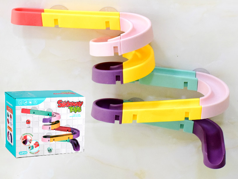Slideway Bathroom Water Toys 24pcs