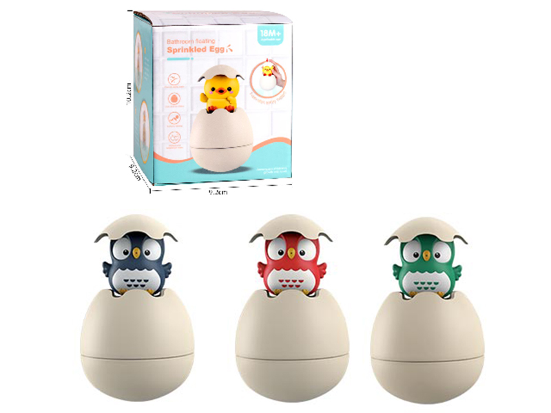 Bathroom Floating Sprinkled Egg