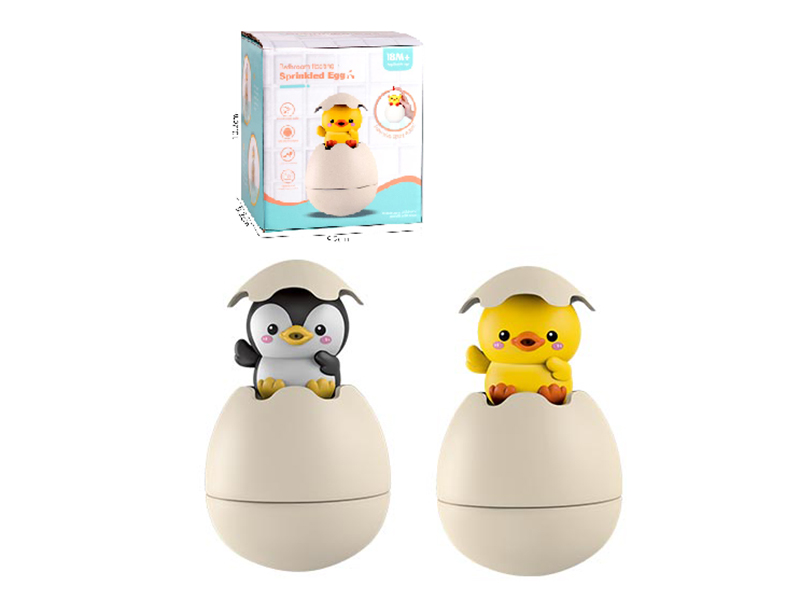 Bathroom Floating Sprinkled Egg