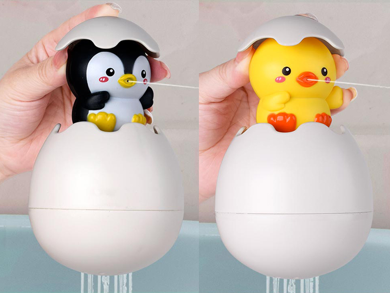 Bathroom Floating Sprinkled Egg