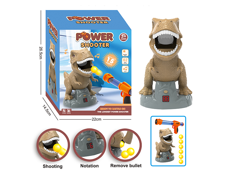 Dinosaur Cloth Target Air Gun Set