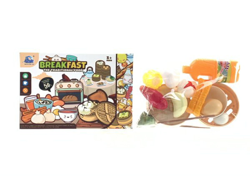 Delicious Breakfast Food Play Set
