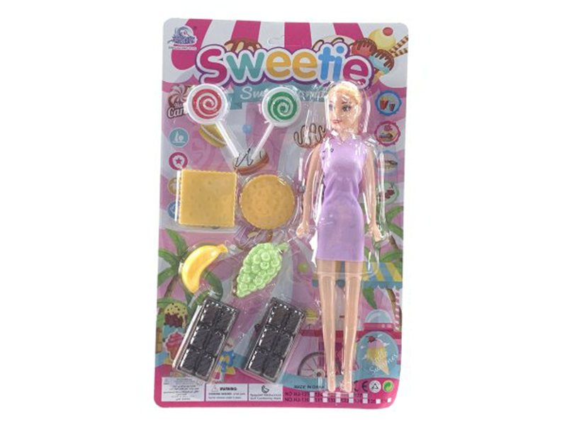 Doll Dessert Food Play Set