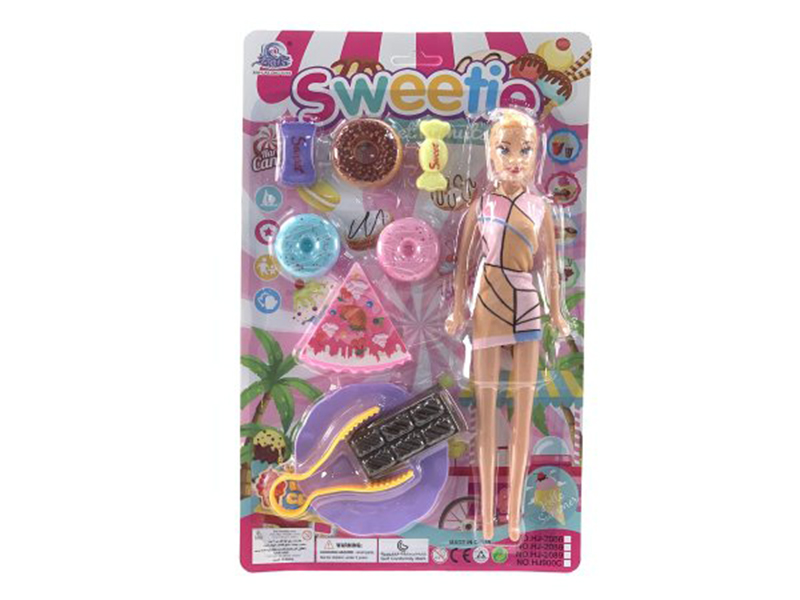Doll + Dessert Set