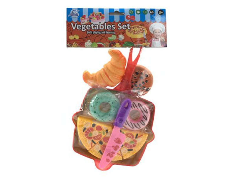 Dessert And Pizza Play Set