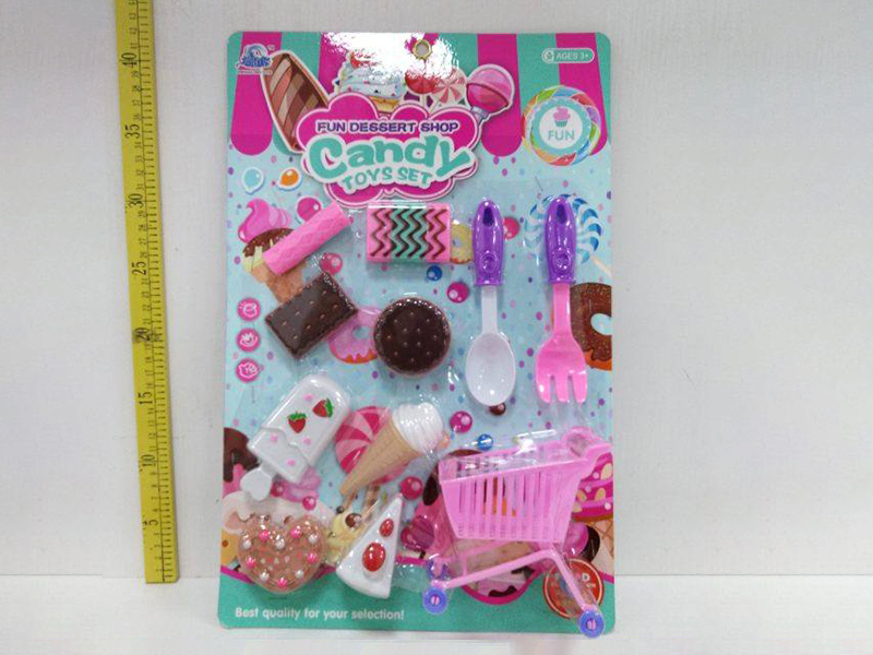 Dessert Shopping Cart Play Set