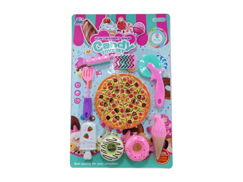 Dessert And Pizza Play Set