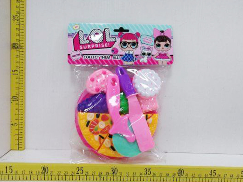 Cookie And Pizza Play Set 11pcs