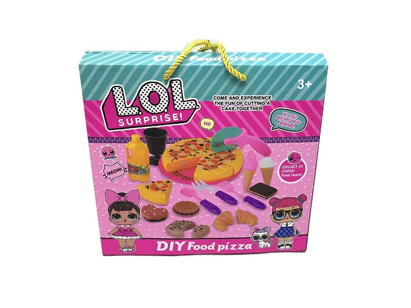 DIY Food Pizza Set