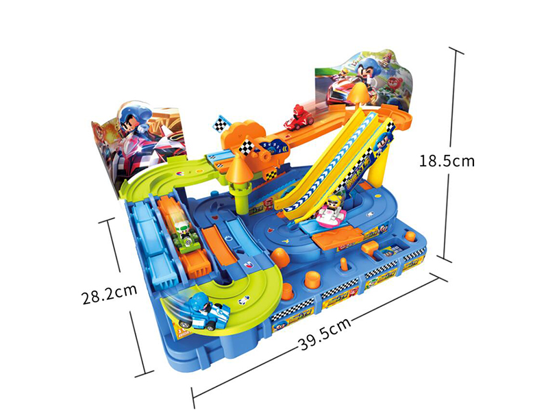Racing Adventure Toy(With 4 Racing Cars)