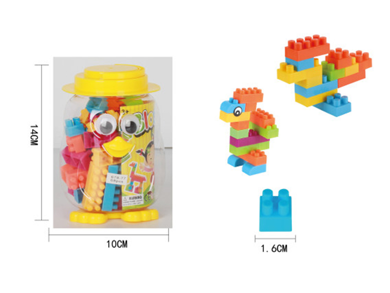 DIY Building Blocks 68pcs