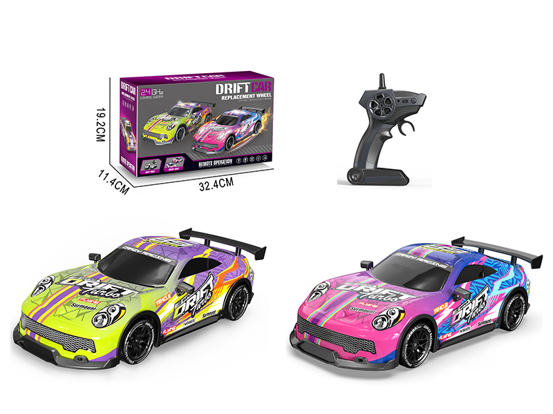 1:16 Remote Control 4WD High Speed Porsche Drift Stunt Car With Brake Function