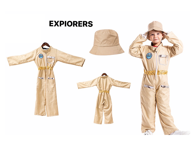 Children's Explorer Jumpsuit Role Play Set