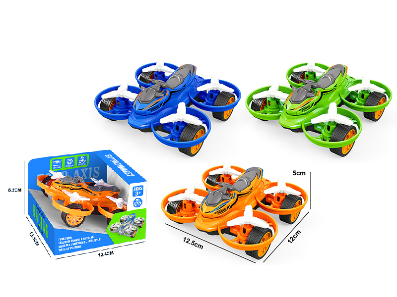 Dual Friction Four Axis Motorboats 1pcs