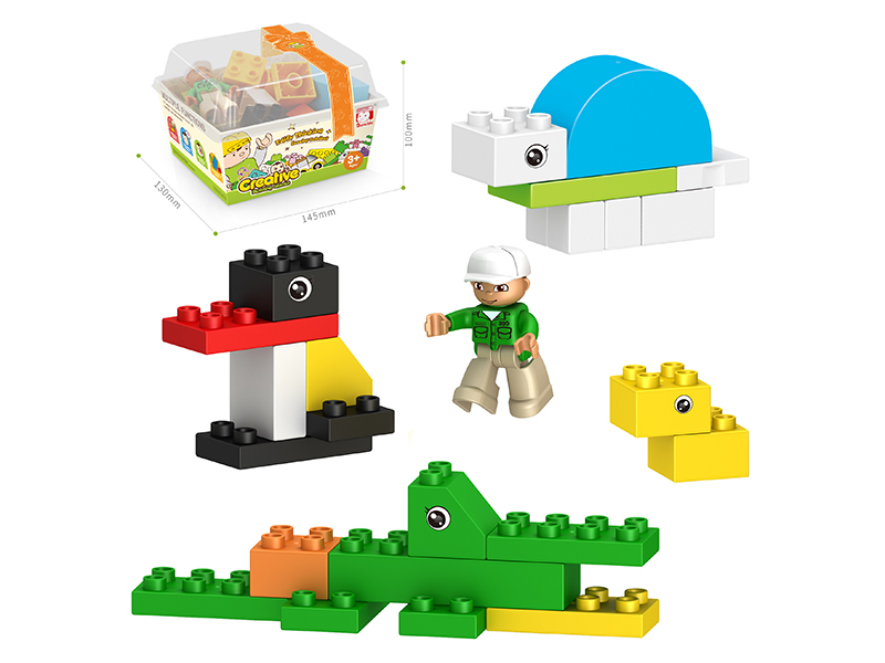 Large Particle Building Blocks - Creative Small Scene 26PCS