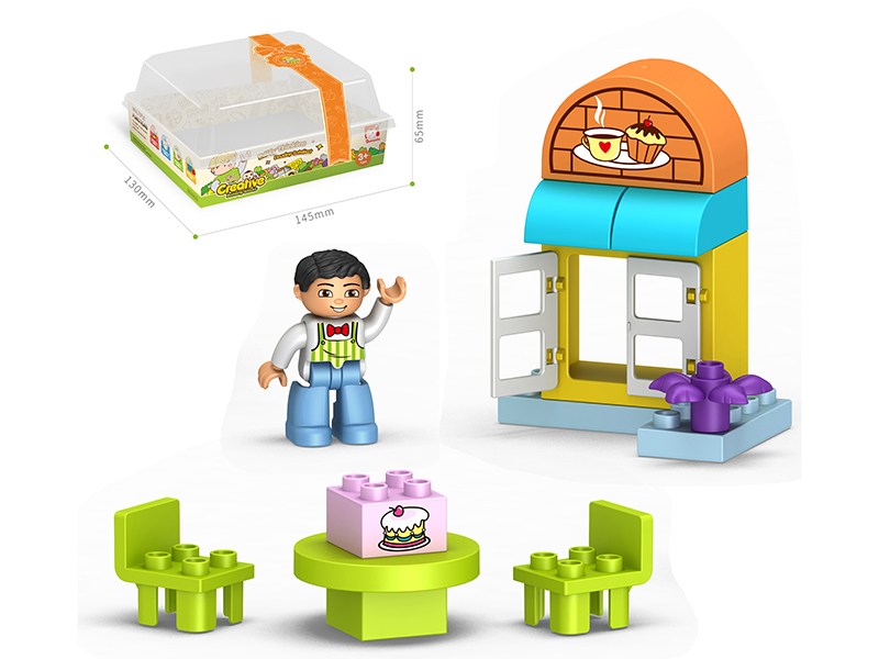 Large Particle Building Blocks - Creative Small Scene 15PCS