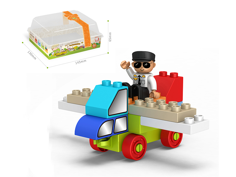 Large Particle Building Blocks - Creative Small Scene 16PCS