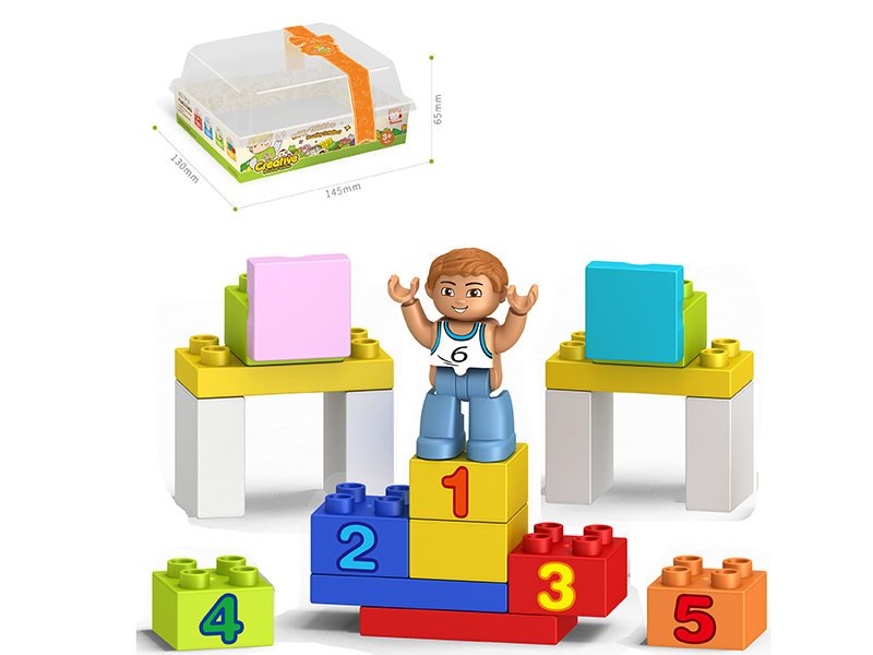 Large Particle Building Blocks - Creative Small Scene 19PCS