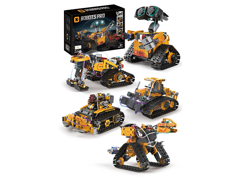 Remote Control Programming Robot Building Blocks 673+pcs