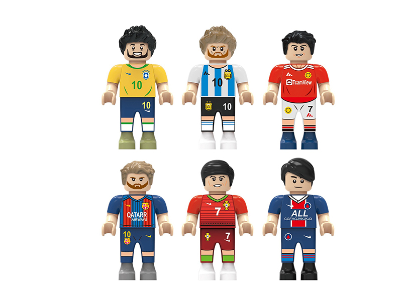 Building Blocks Doll - Footballer