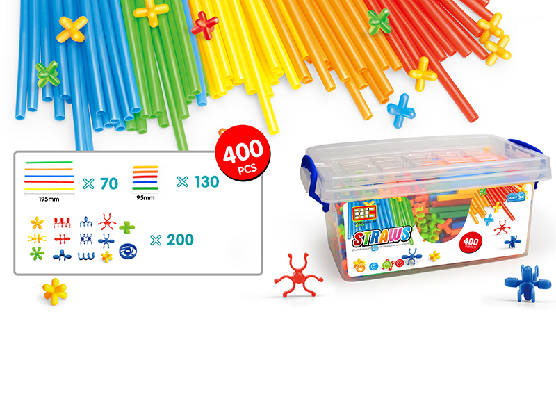 Straws Building Blocks 400pcs