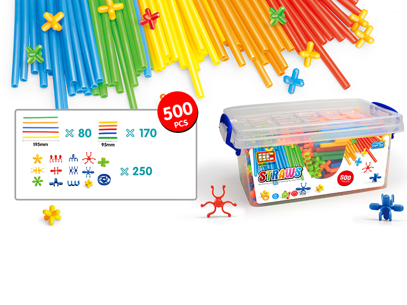 Straws Building Blocks 500pcs