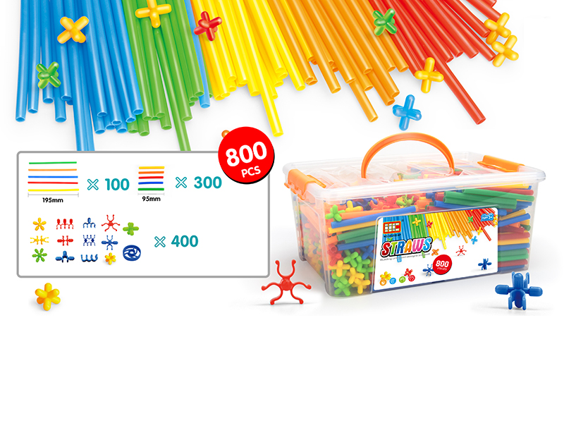 Straws Building Blocks 800pcs