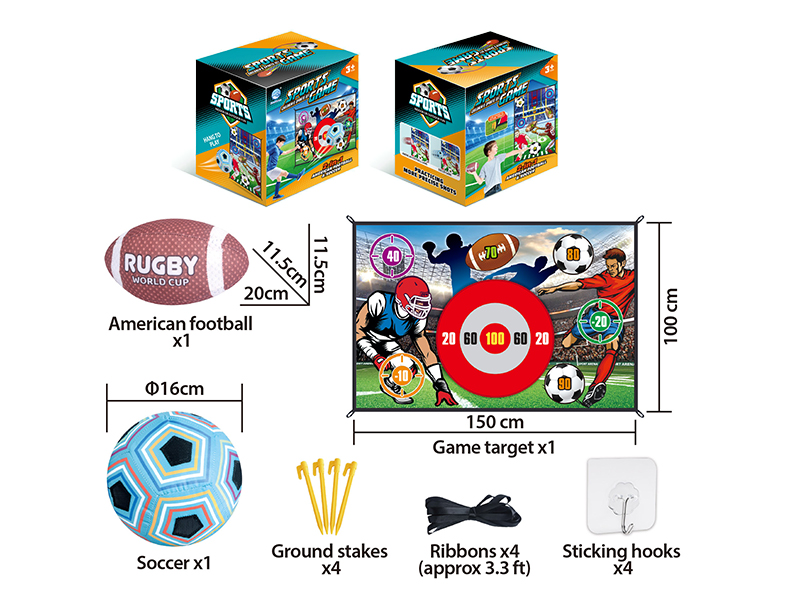 2 In 1 American Football & Soccer Sports Game