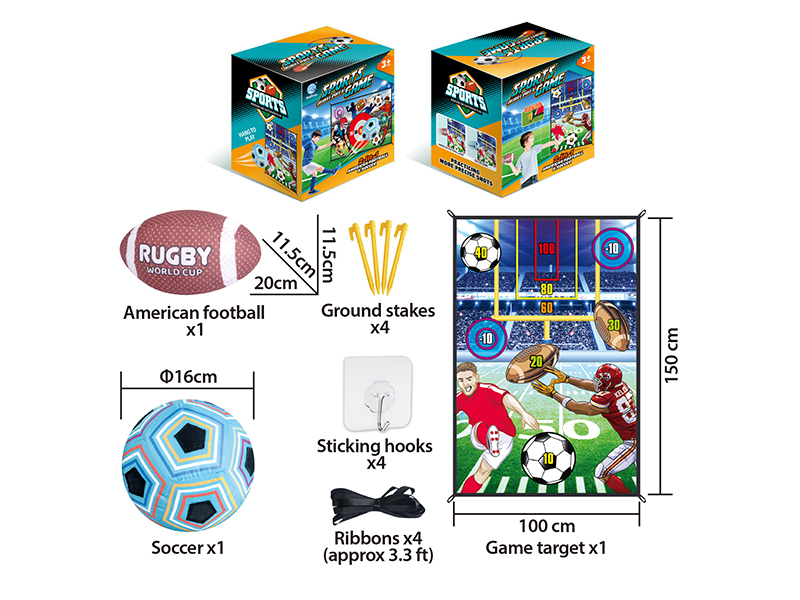 2 In 1 American Football & Soccer Sports Game