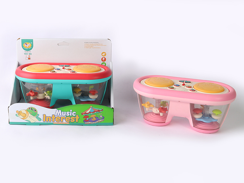 Musical Drum(Green/Pink 2 Colors Mixed)