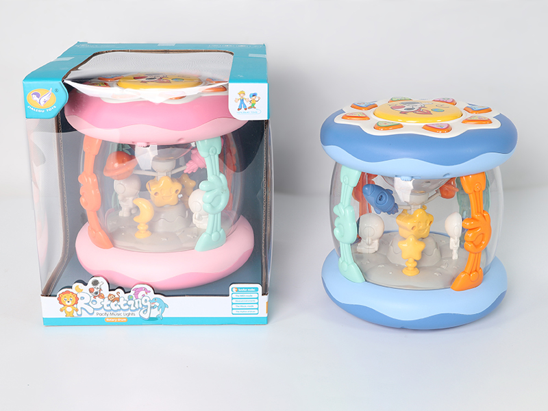 Space Musical Drum(Blue/Pink 2 Colors Mixed)