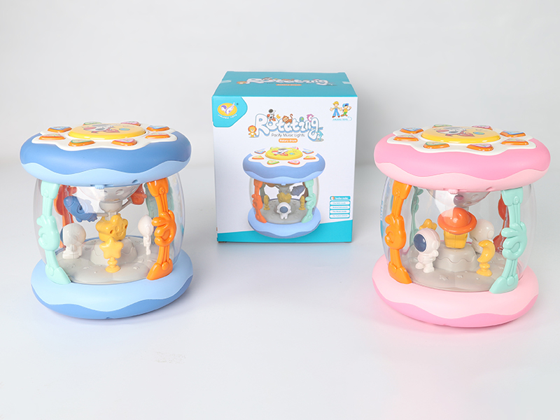 Space Musical Drum(Blue/Pink 2 Colors Mixed)