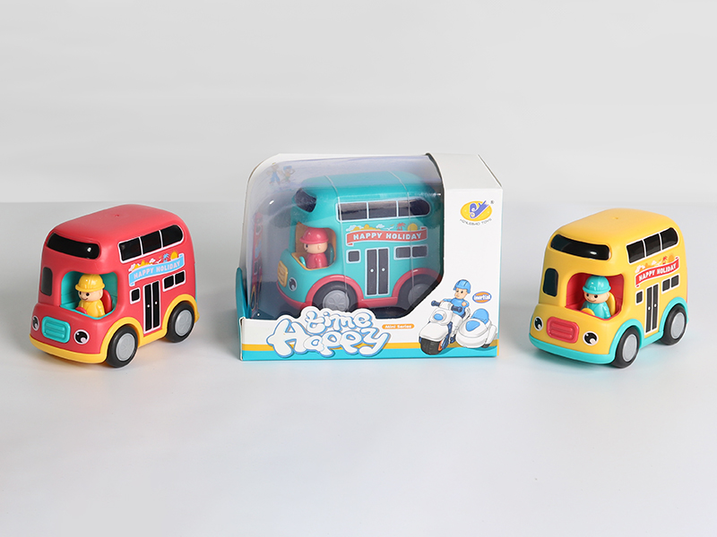 Friction Cartoon Bus