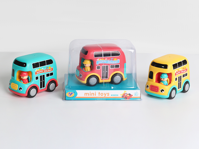 Friction Cartoon Bus