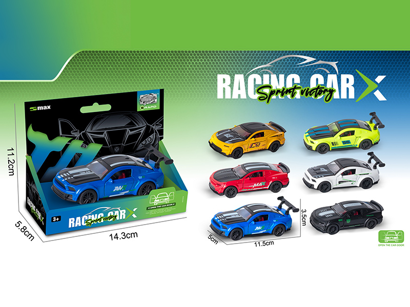 Pull Back Alloy Racing Car